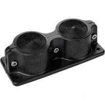 Trelleborg - mc 2x8-67 splitting UL94 V-0 IP55 tpe Screw Passe-câbles tpe noir 1 pc(s) X245502