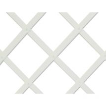 Trelliflex Kunststoffgitter 0,5x1,5m Farbe white Lattenprofil 22x6mm nortene