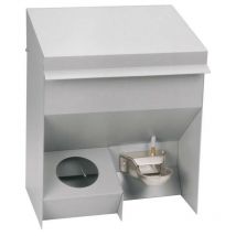 Suinga - Tremie Abreuvoir pour Chiens et Chats, Mangeoire 20 Kg avec réservoir de 8 litres, 47x33x56 cm