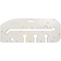Worktop Jig - Dima Multifunzionale Per Il Montaggio Preciso Di Piani Di Lavoro Per Cucina In 10 Diverse Larghezze Da 250 Mm A 700 Mm Di Larghezza, 