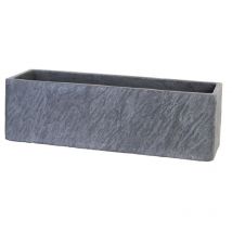 Blumenkasten Schieferoptik 37x17x17 cm Blumentopf Töpfe - Trendline