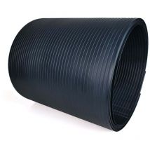 TrendLine Sichtschutzstreifen anthrazit 2 m x 19 cm 5 Stück Sicht-, Wind- & Lärmschutzwände