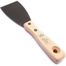 Spachtel mit Holzheft 6 cm Holzgriff Malerspachtel Schaber - Trendline