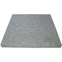 Terrassenplatte Granit 40 x 40 x 3 cm grau Granit - Silex