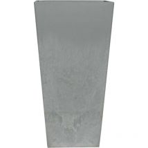 Artstone Vase Ella 26 x 26 cm grau Blumentopf Pflanztopf