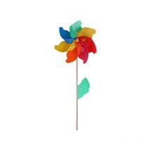 Trendline - Windrad Regenbogen ø ca. 42cm Windspiel Gartenstecker Gartendeko