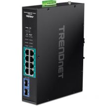 TI-PGM102 Gigabit Ethernet (10/100/1000) Power over Ethernet (PoE) Switch Schwarz - Trendnet