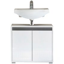 trendteam smart living Arredamenti, Facciata Bianca Lucente, Taglia unica