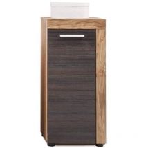 Smart living Mobili, Marrone (Effetto Legno di Noce Satinato), 36 x 79 x 23 cm - Trendteam