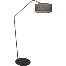 Anne Lighting - lámpara de pie - ZigZag - negro - metal - lámpara