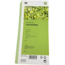 Trennstreifen oeco 24 x 10,5 cm (B x H) 190g/m² Recyclingkarton grün 100 St./Pack.
