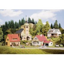 Auhagen - Treno villaggio chiese bosco 15201 H0, tt