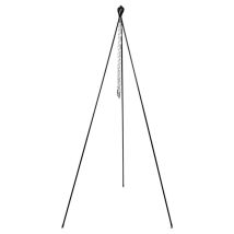 Trépied barbecue portable en acier noir – Dimensions : 5x5x160 cm – Idéal pour grillades estivales
