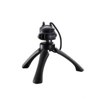 Gaia Tischstativ 1/4 Zoll Arbeitshoehe 13 cm Schwarz Wasserwaage inkl (21404) - Mantona