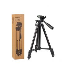 Treetalk - Trépied pour appareil photo numérique slr Phone Camera-3120, Noir, 1.1m, 1pc