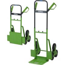 Trutzholm - Treppenkarre klappbar große Ladefläche 120 kg Traglast 113 cm hoch Stahl Treppensteiger Sackkarre