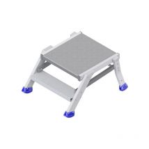 Matisère - Industrielle Trittleiter - Maximale Arbeitshöhe 2.59m - ES1021