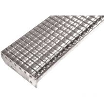 Treppenstufe Gitterroststufe verzinkt 900x270 mm 30/30