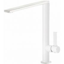 Tres 20548601BM exclusive Grifo Monomando Cocina Color Blanco Mate - ref: 20548601BM