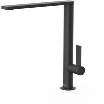 Tres - 20548601NM cocina Grifo Monomando Fregadero Color Negro Mate - ref: 20548601NM