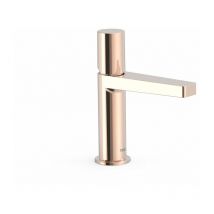 Tres - 21110302OP project Grifo Monomando Para Lavabo Oro Rosa 24K - ref: 21110302OP