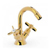 24212201OR clasic Grifo Bimando para Bidé Color Oro 24K - ref: 24212201OR - Tres