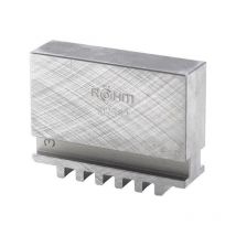 Rohm - Boca Portabrocass de torres, 3 Boca, Boca monobloques no escalonados, no templados, Tamaño : 125 mm, Largo a 52 mm, Ancho : b 18 mm, altura c