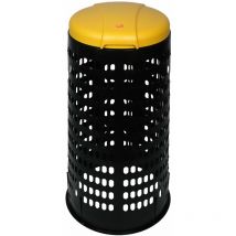 Led Leds - Trespolo Bin mit Deckel für separate Sammlung Tata ICs - Yellow - Yellow