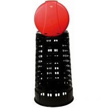 Trespolo Bin mit Deckel für separate Sammlung Tata ICs - Red