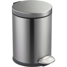 Primaster - Eko Treteimer Luna 5 L Anti-fingerprint,kosmetikeimer Badeimer Abfalleimer
