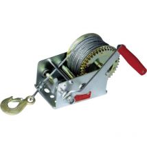 Hp Autozubehör - Treuil à manivelle 25321 Force de traction (au repos)=1100 kg clapet anti-retour