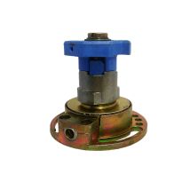 Treuil A Pignons Coniques 4/1 12 Nm Entree C6 Traversant Sortie Octo60 (embout Debrayable Droit) - Geiger