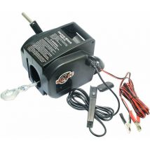 Varan Motors - var-p2000-4 Treuil électrique 12V 907KG, Treuil à câble longueur 9.2m Ø4.75mm pour quad, bateau, auto...
