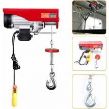 Senderpick - Treuil électrique, treuil, treuil, treuil, treuil, élévateur de bouteilles, élévateur électrique à chaîne avec télécommande à câble et