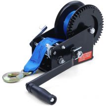 Ramroxx - Treuils manuels - 1500kg - sangle bleue - 8 mètres