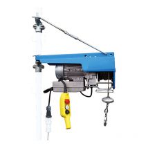 Treuil pour échafaudage avec potence et fixation - Cap 200kg / Hauteur 35m - Altotir-200