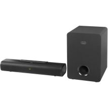 Trevi SB 8380 SW 2.1 Kanal Lautsprechersystem 90 W Schwarz – Drahtlos und kabelgebunden – 13,3 cm Tieftöner