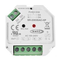 Sunricher - Controlador Monocolor dali y push Dimmer - 400W - 1 Canal -