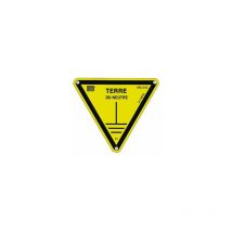 Triangle - alu - terre du neutre - 100 mm Catu am-345