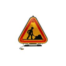 Triangle réfléchissant – Lampe clignotante LED – Indice de protection IP 6K9K – 10-30 V – SACEX