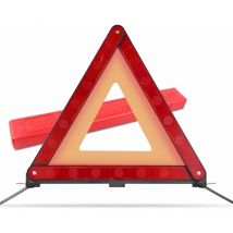 Aougo - Triangles de signalisation pour auto, Panneau de Stationnement Sécurisé Triangle Plaque d'Avertissement Réfléchissant Kit Auto Sécurite avec