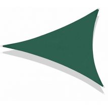 Readcly - Triangular shade sail, 5x5x7.1m, waterproof, anti-ultraviolet, dark green