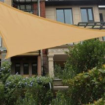 Triangular Shadow Sail 300x300x300cm Amalfi Garten Deluxe Kollektion - Beige