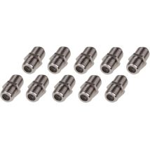 F-Stecker-Buchse KVFC 01 – 10 Stück – 360902 – Niedervolt-Steckverbinder – Triax