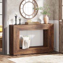 Table Console, Table d'entrée, 120 x 30 x 83.5cm, Table d'appoint, Table de Couloir, Table Console avec Espace de Rangement dans l'entrée pour