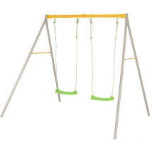 Trigano - Portique métal 1,90 m Agility duetto - 2 enfants