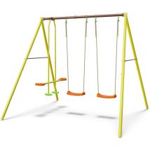 Trigano - Portique métal 2,20 m Artix elirou - 4 enfants
