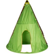tipi, verde y naranja - tipi - trigano jardin -
