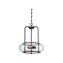 Elstead Trilogy - 3 Light Ceiling Pendant Old Bronze, E27