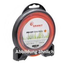 Granit - Trimmerfaden Pro Cut Stern Profil Ø3,0mm 60m Nylonfaden Trimmerzubehör Trimmer